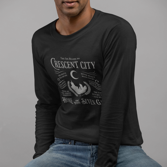 Heads | Crescent City Long Sleeve Tee