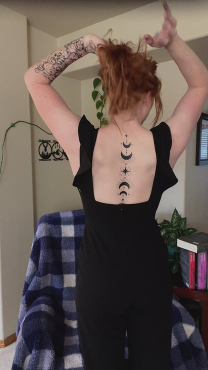 ACOTAR Temporary Tattoos | Feyre Arm & Back