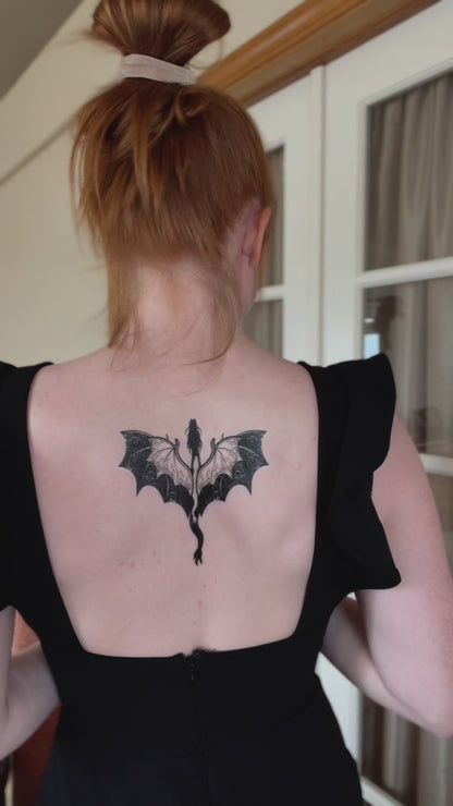 Fourth Wing Temporary Tattoos