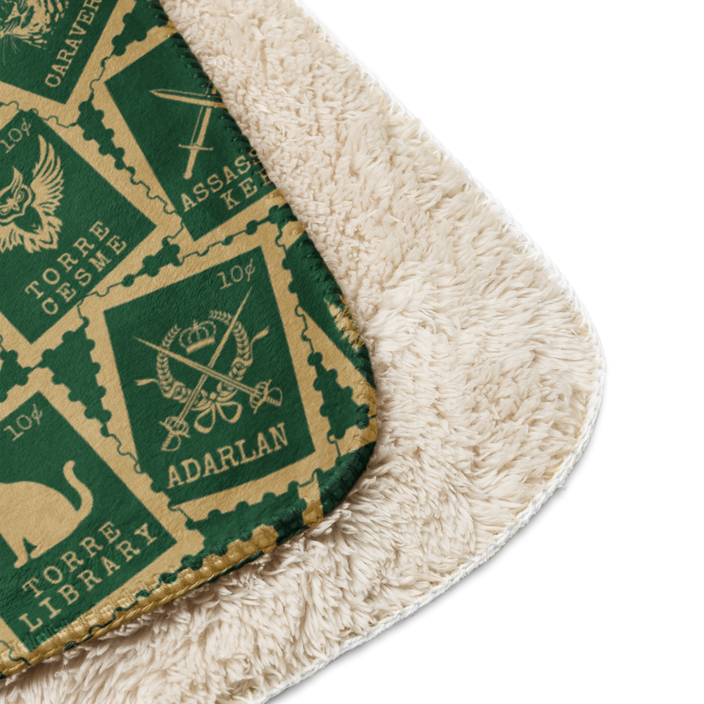 Stamps | Throne of Glass Sherpa Blanket