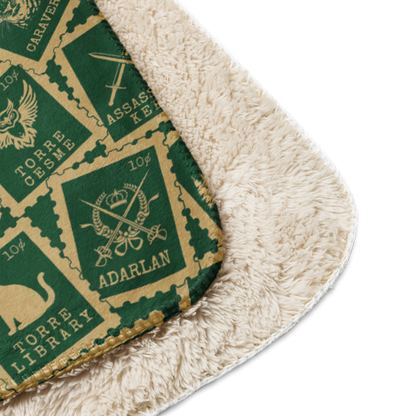 Stamps | Throne of Glass Sherpa Blanket