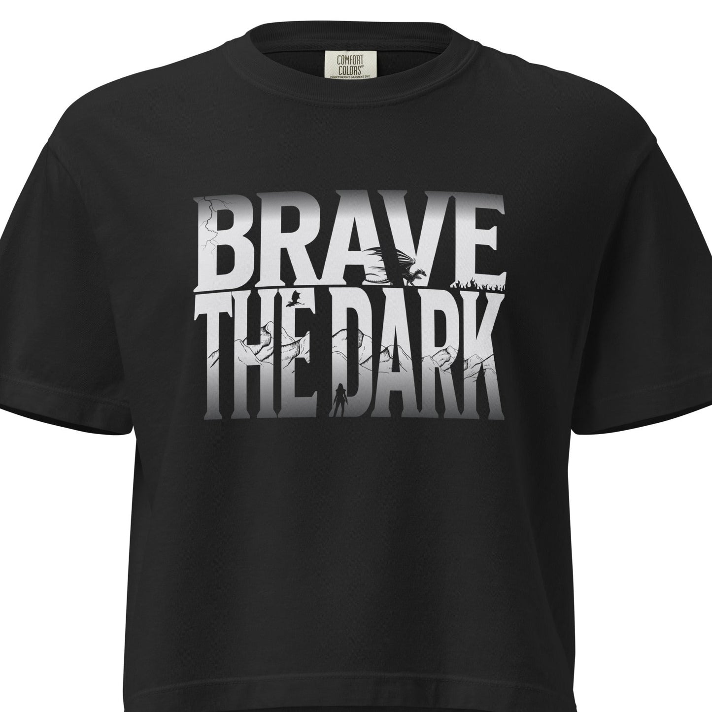 Brave the Dark | Empyrean Crop Top